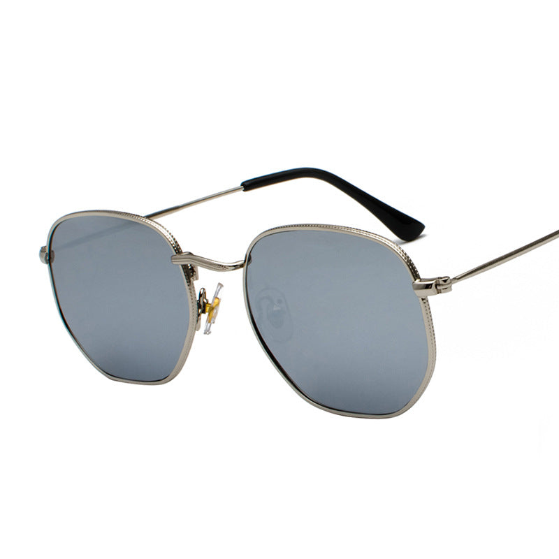 Wholesale Jetset 7006 Unique Irregular Fashionable Metal Sunglasses Artistic Style Eyewear For Men Women